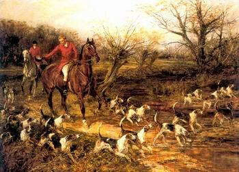 unknow artist Classical hunting fox, Equestrian and Beautiful Horses, 106. France oil painting art